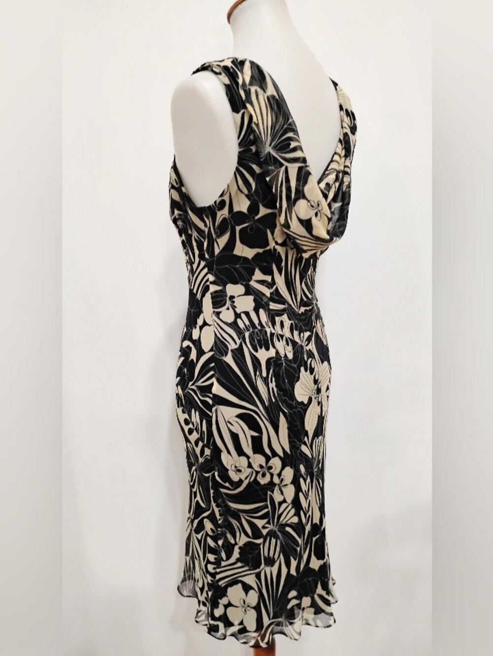 SILK CHIFFON ROBBIE BEE DRESS
